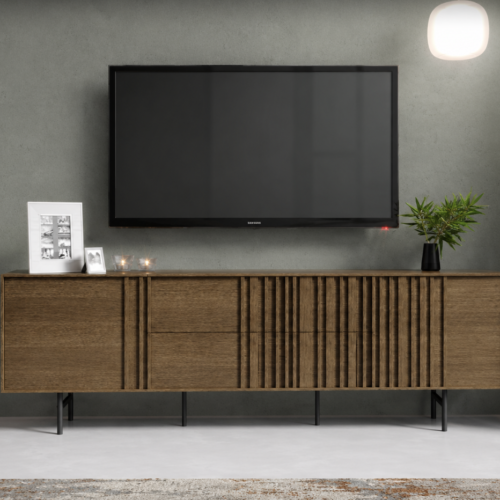 MESA TELEVISÓN de 220 MOD. OAKU ROBLE