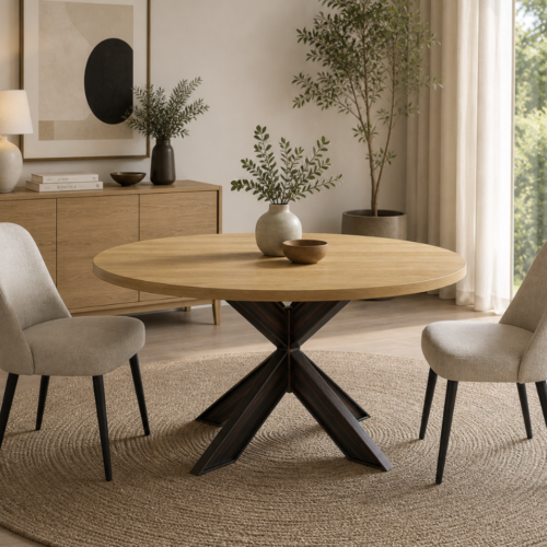 MESA COMEDOR MOD.CUPS REDONDA