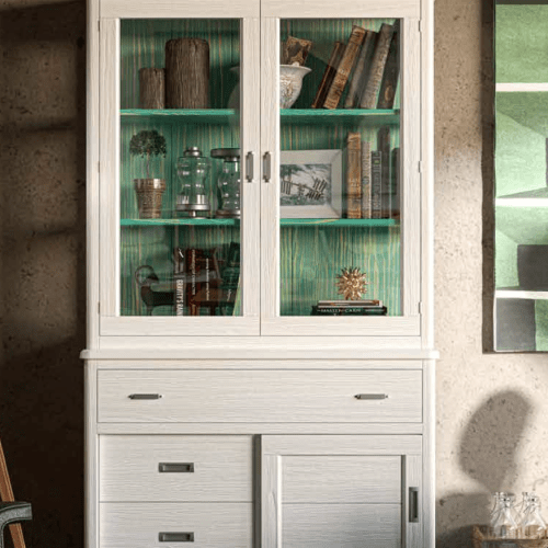 VITRINA 2 PUERTAS MOD.CERDEÑA