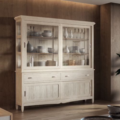 VITRINA PUERTAS CORREDERAS MOD.AMBERES