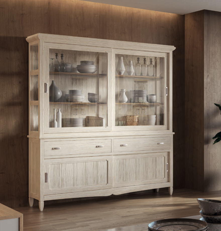 VITRINA PUERTAS CORREDERAS MOD.AMBERES