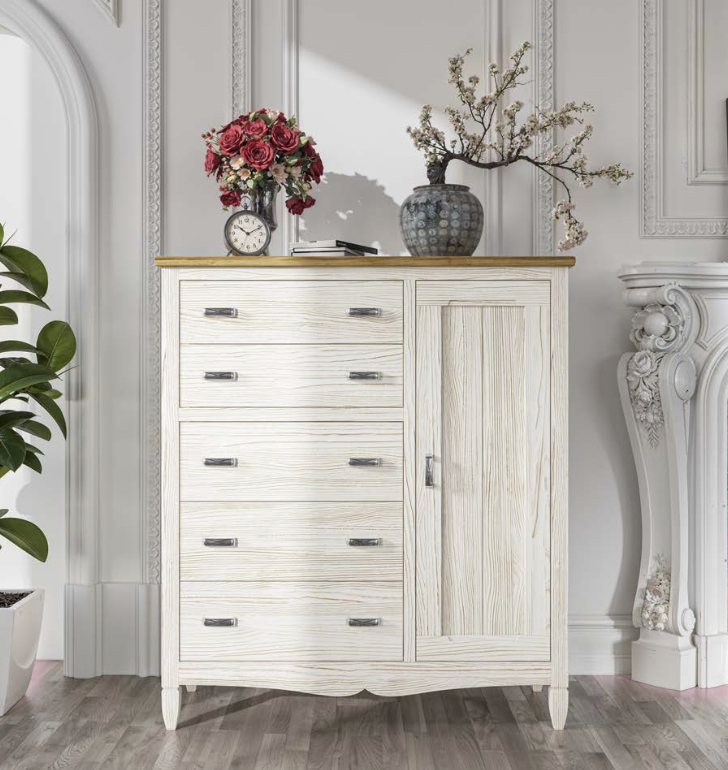 COMODA CON PUERTA MOD.AMBERES