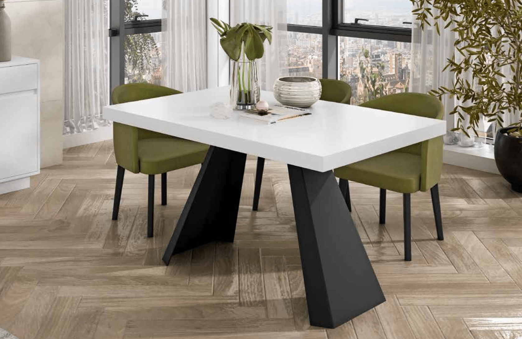 MESA COMEDOR MOD.ORIGAMI