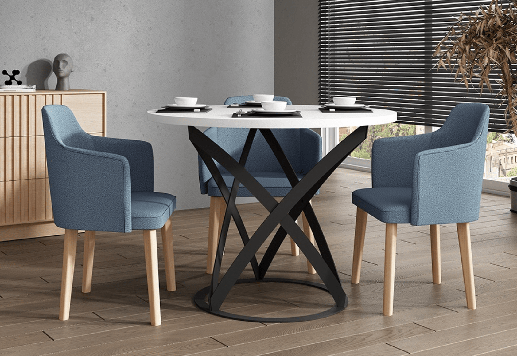 MESA COMEDOR MOD.KANDINSKY