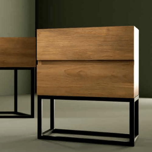 MESITA MOD. KLOST 2 CAJONES MADERA