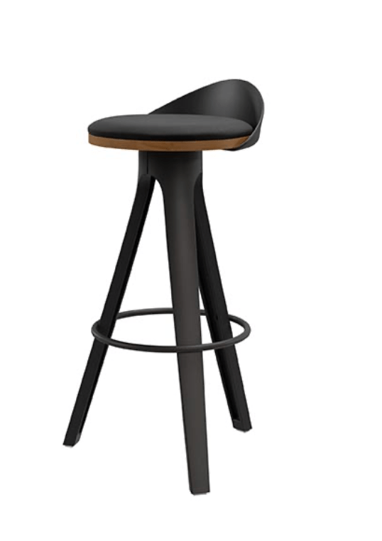 TABURETE DUKE NEGRO