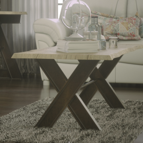 MESA CENTRO MOD.KLOST  traba metálica