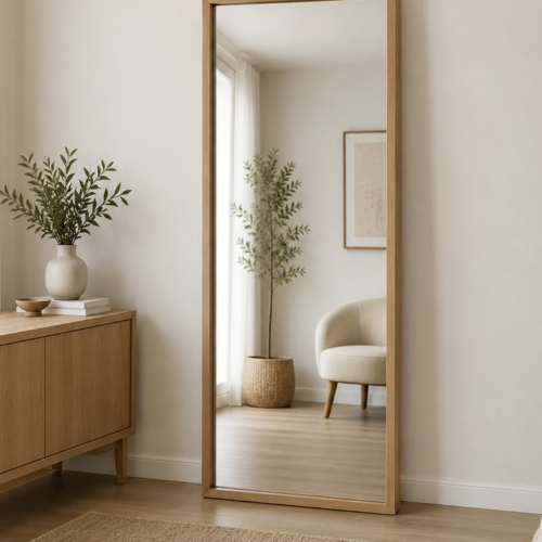 ESPEJO VESTIDOR MOD.OAKU ROBLE