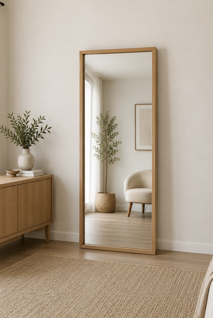 ESPEJO VESTIDOR MOD.OAKU ROBLE