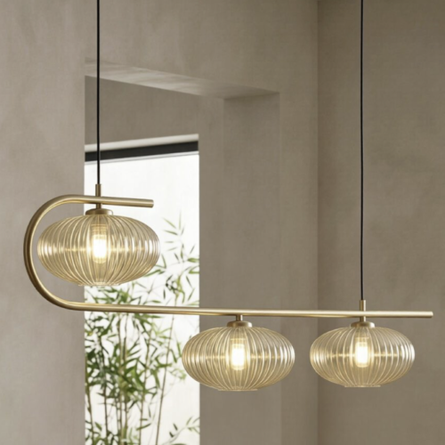 LAMPARA TECHO MOD. 6138-24-3 ORO